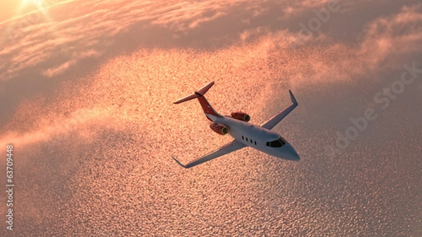 Obraz Prywatny odrzutowiec