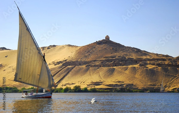 Obraz Nile river in Egypt