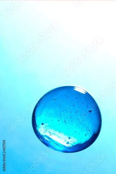 Obraz bille goutte d'eau