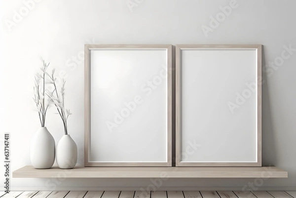 Obraz Gallery Artistic Illumination, generative ai