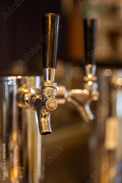 Fototapeta Two beer taps