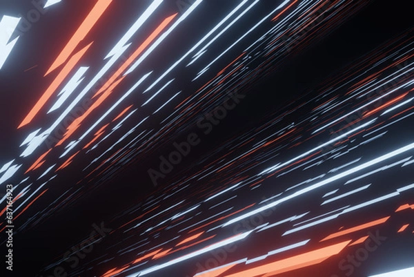 Obraz Realistic Futuristic Background Cover