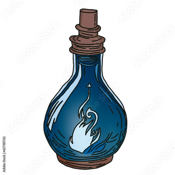 Obraz Magic potion bottle