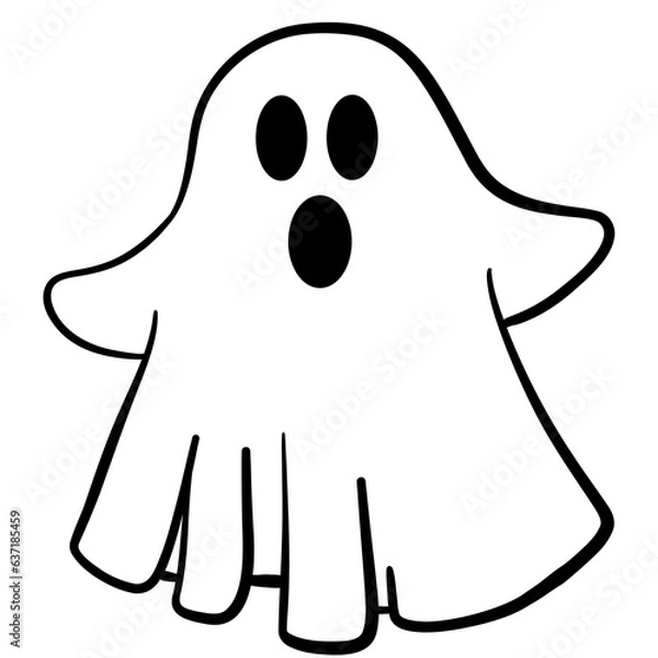 Fototapeta Spooky ghost 