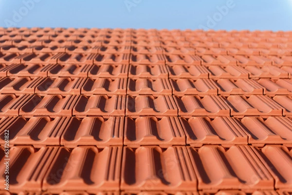 Obraz tile, tiles, roof, Portugal, construction