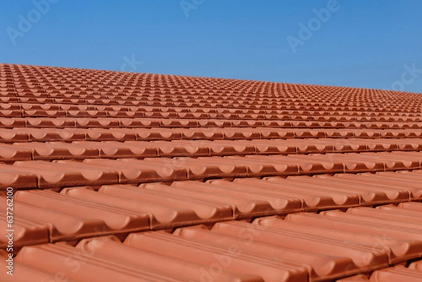 Obraz tile, tiles, roof, Portugal, construction
