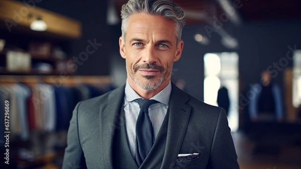 Obraz Business Man Generative KI