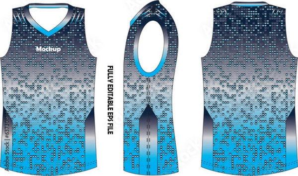 Obraz Basketball Uniform Mock ups Vectors 