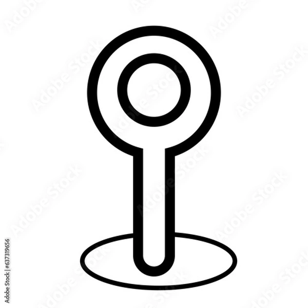 Obraz Travel Icon Line Element