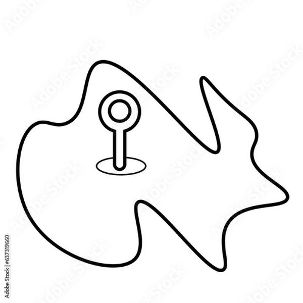 Obraz Travel Icon Line Element