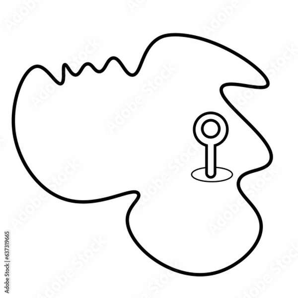 Obraz Travel Icon Line Element