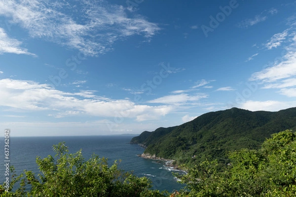 Fototapeta 本州最西端 毘沙ノ鼻