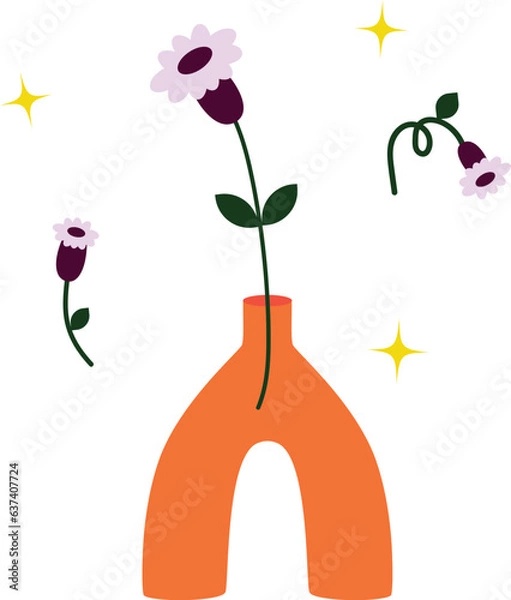 Fototapeta flower in a vase