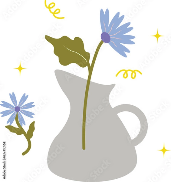 Fototapeta flower in a vase