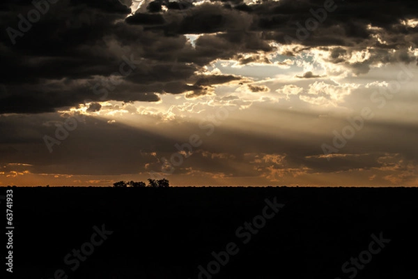Fototapeta African Sunset