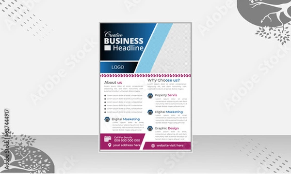 Obraz Business Flyer Design