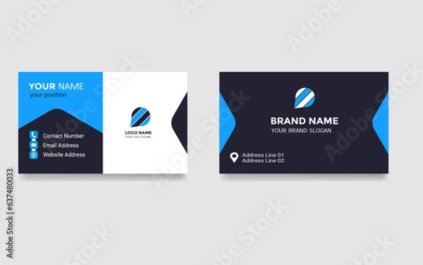 Obraz Business visiting vector design template