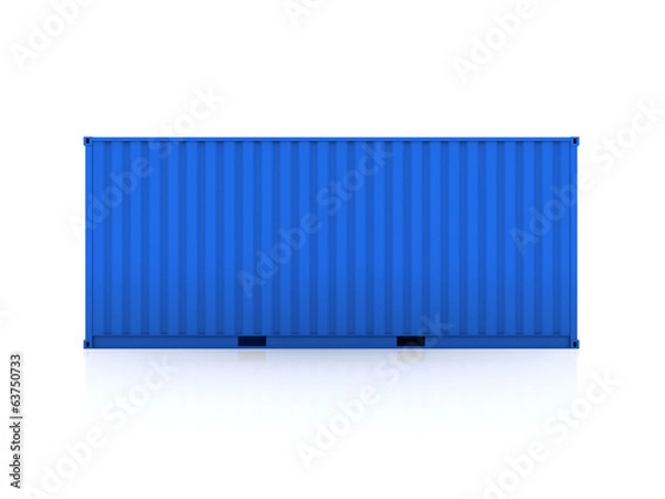 Obraz Blue container.