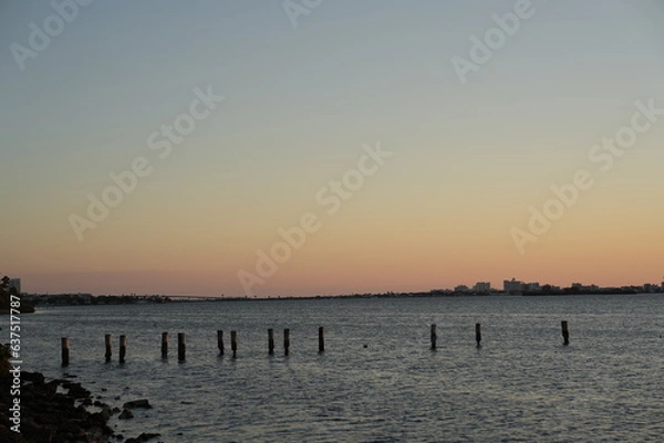 Obraz sunset at the beach