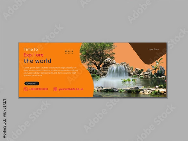 Obraz Facebook Cover Photo Design 