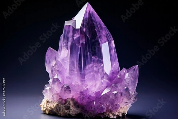 Obraz amethyst crystal