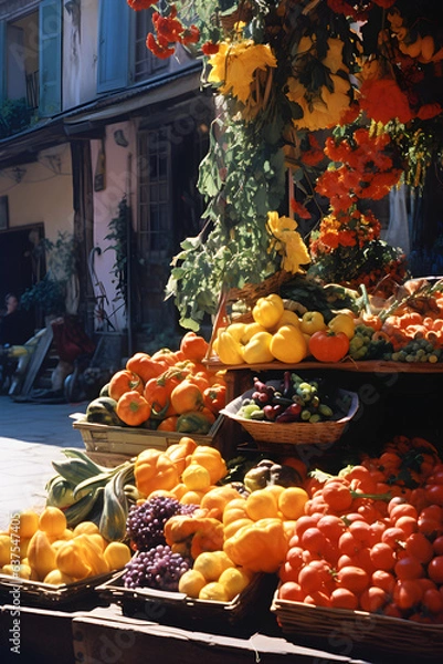 Obraz fruits and vegetables