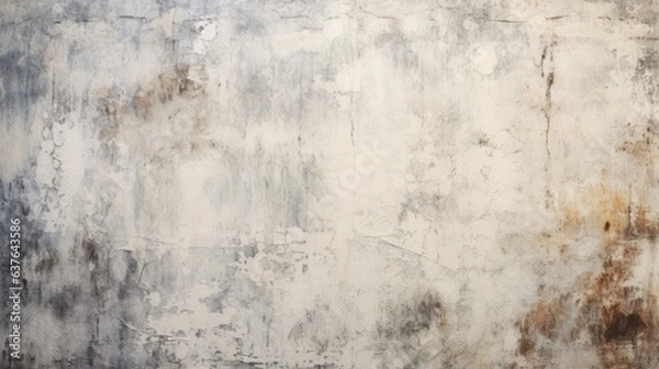 Obraz White old grunge texture 