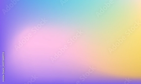Obraz Degradado de colores estéticos. Degrades arco iris. Fondo de pantalla.
