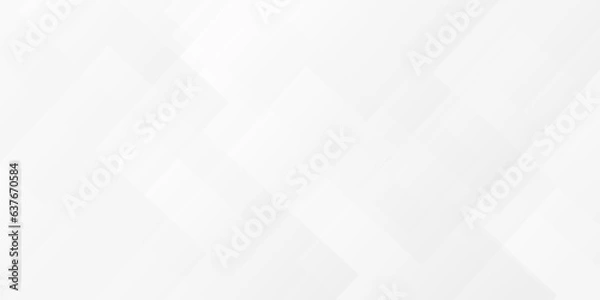 Fototapeta Background seamless with lines and tecnology triagle texture background. Space design concept. Decorative web layout or poster, banner. White grey background vector.