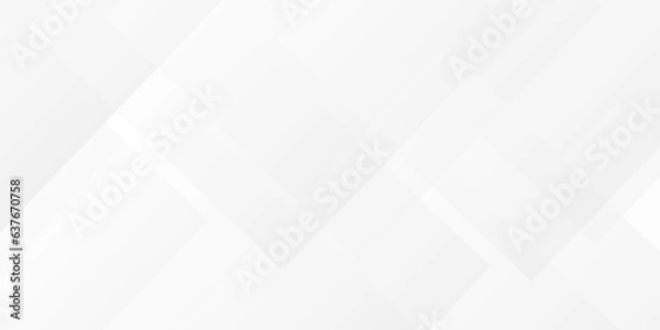 Fototapeta Background seamless with lines and tecnology triagle texture background. Space design concept. Decorative web layout or poster, banner. White grey background vector.