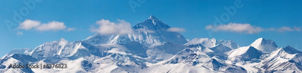 Obraz Mount Everest, widok z Tybetu