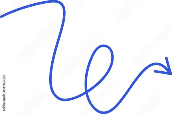 Obraz Arrow doodle element