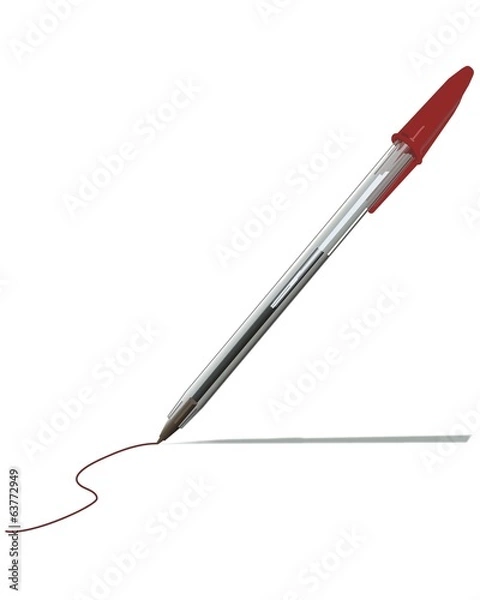 Obraz Bolígrafo rojo