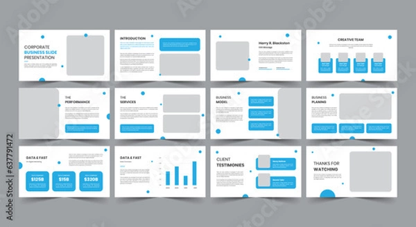 Obraz Corporate Business Slide Presentation