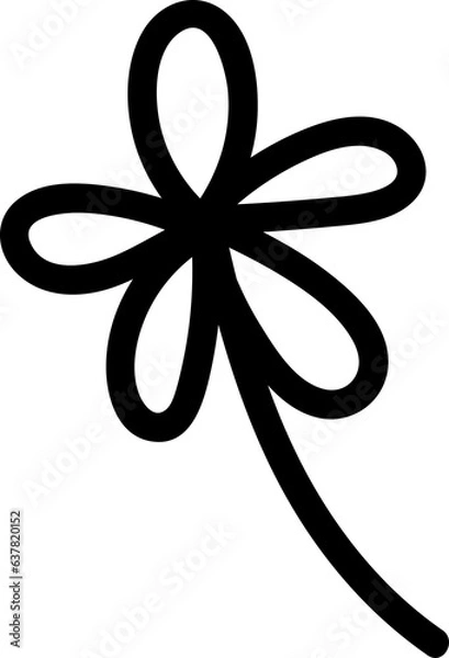Fototapeta Flower element  