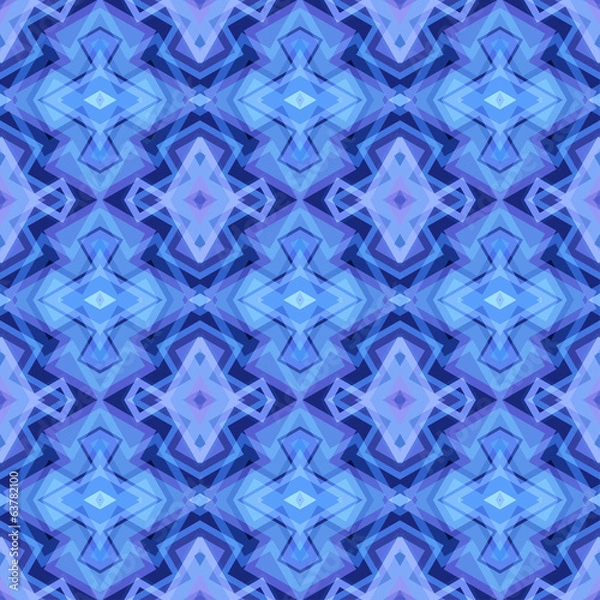 Fototapeta Seamless Colorful Retro Pattern Background