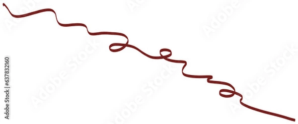 Obraz red ribbon