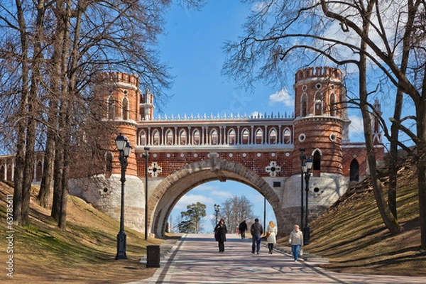 Obraz Усадьба Царицыно. Фигурный мост