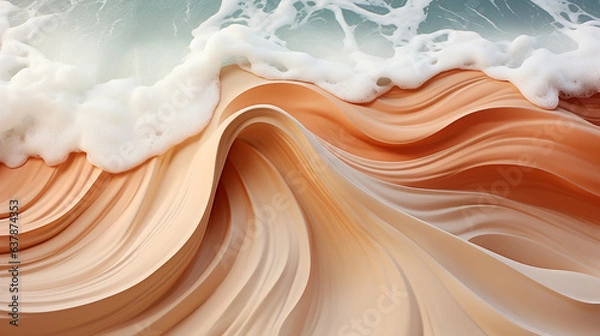 Obraz background with waves