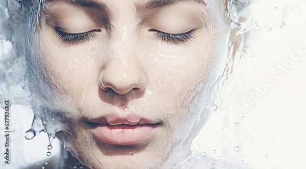 Obraz A Person Taking A Shower 