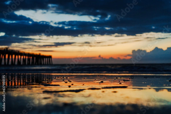 Obraz Reflections in the sand