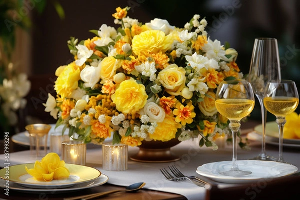 Fototapeta Table setting