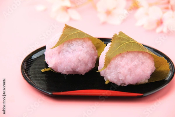 Fototapeta 桜餅