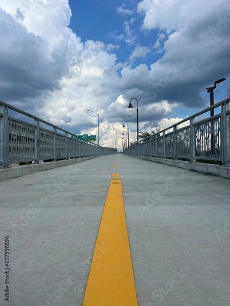 Obraz bridge over the river
