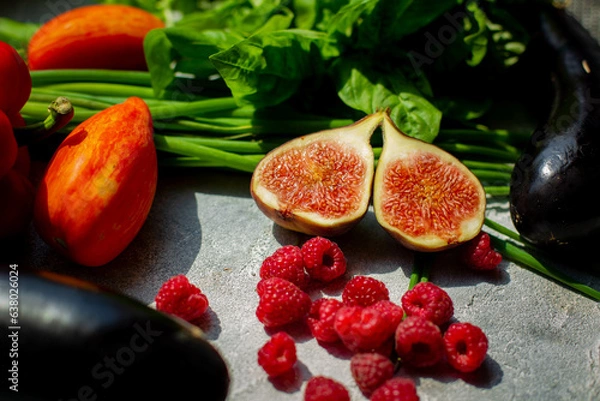 Fototapeta fruit and vegetables