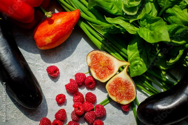 Obraz fruit and vegetables