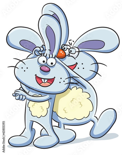 Fototapeta Bunny Dancing