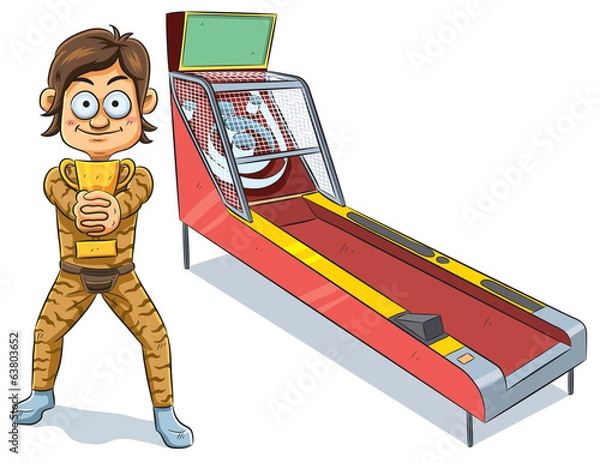 Obraz Skeeball Winner