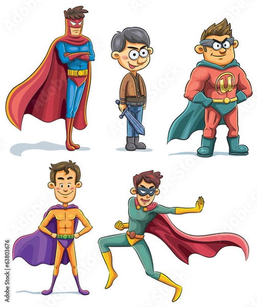 Obraz Superhero Collection