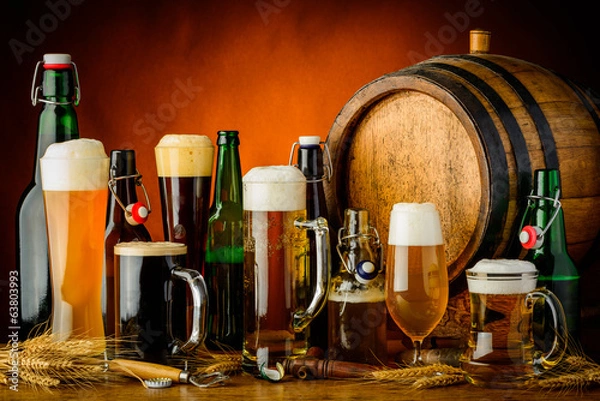 Fototapeta napoje piwne
